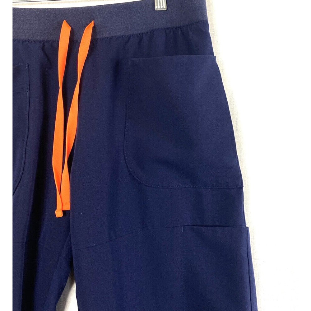 FIGS Scrubs Pants Blue Technical Collection Women's Medium Tall Stretch Comfort - Picture 6 of 13